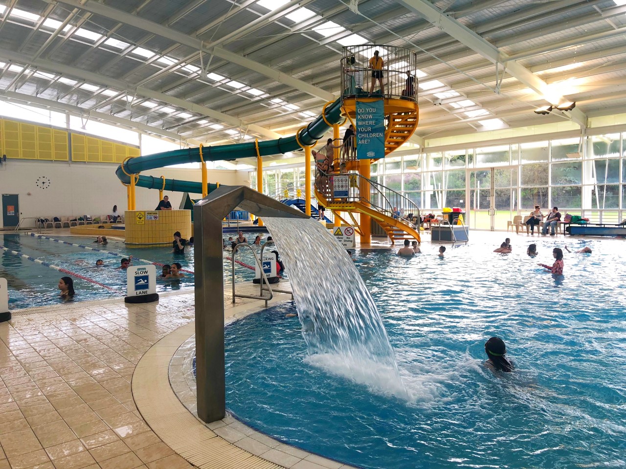 HBF Arena family leisure pools and slide