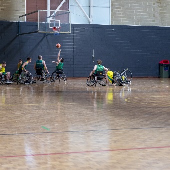 Aussie Rollers Wheelchair Basketball at HBF Stadium Arena 2