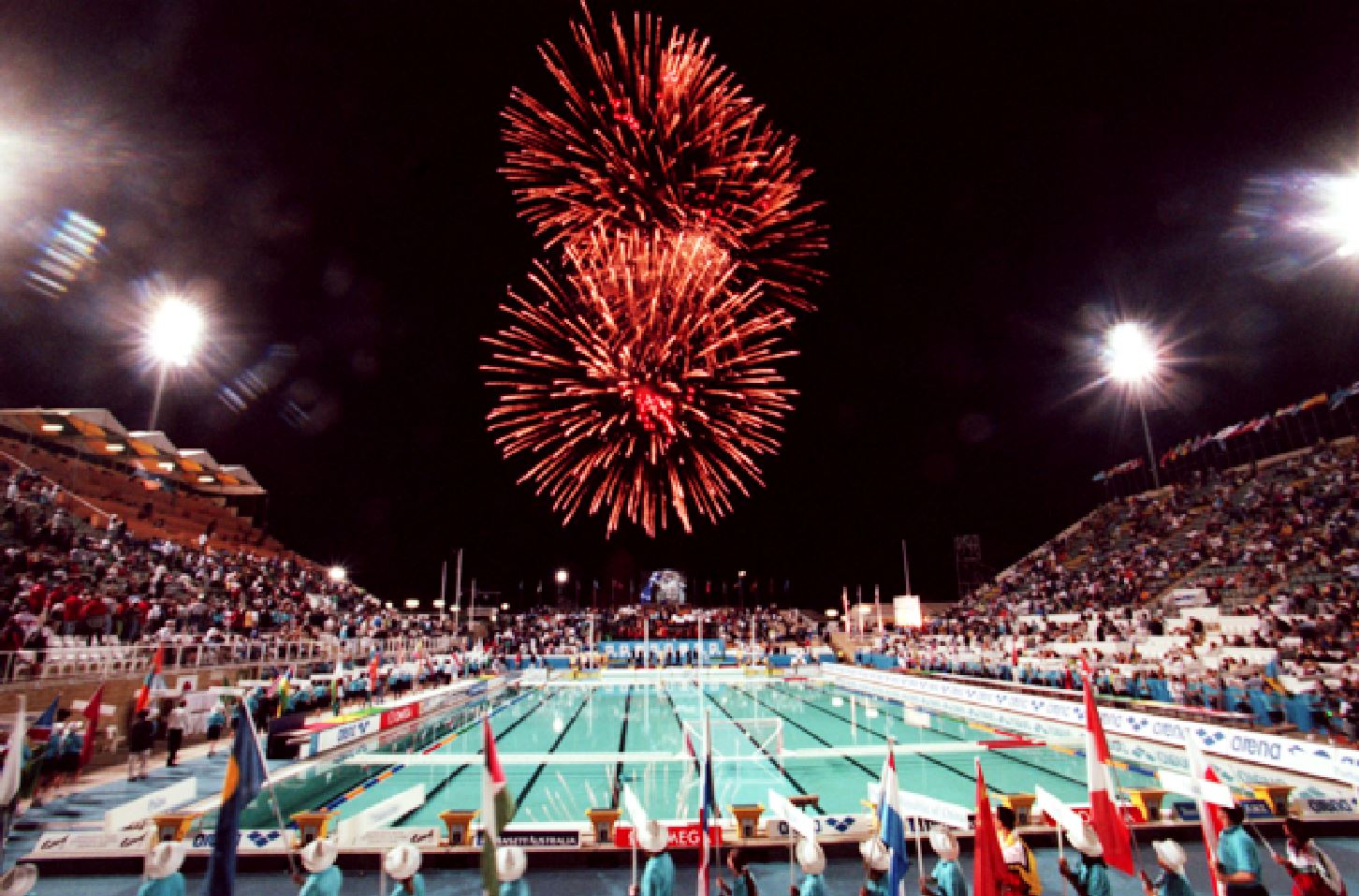 FINA World Swimming Championships at HBF Stadium outdoor pool