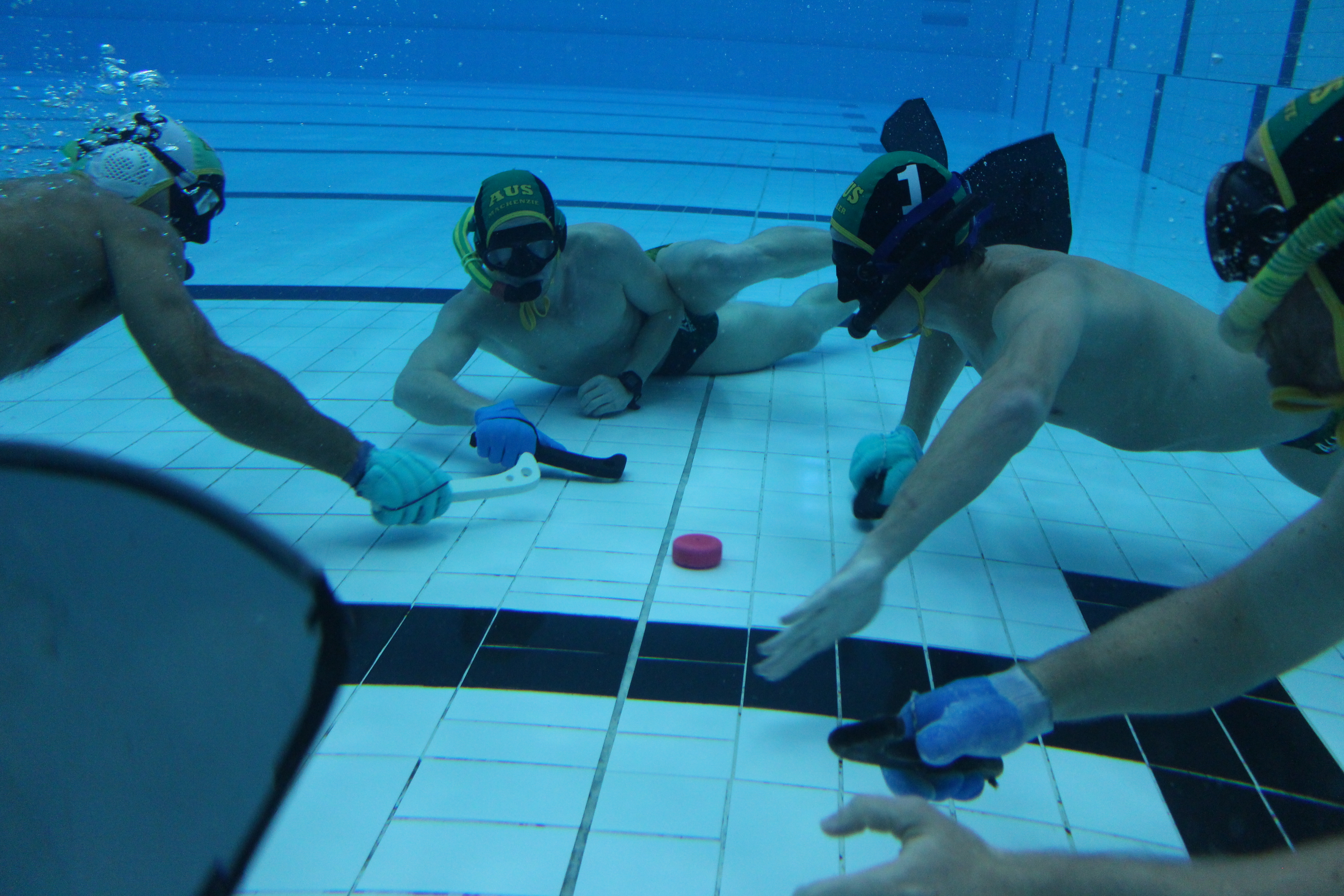 Underwater Hockey at HBF Stadium