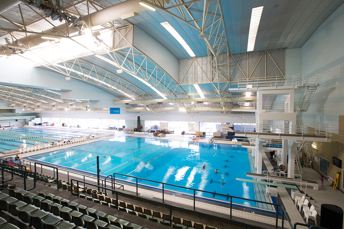 HBF Stadium dive pool