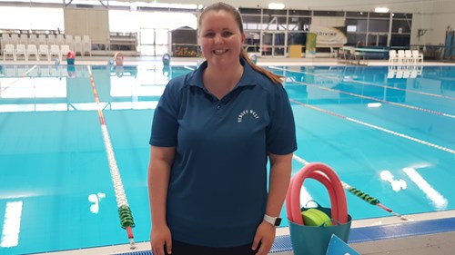 HBF Stadium Swim Instructor Madi