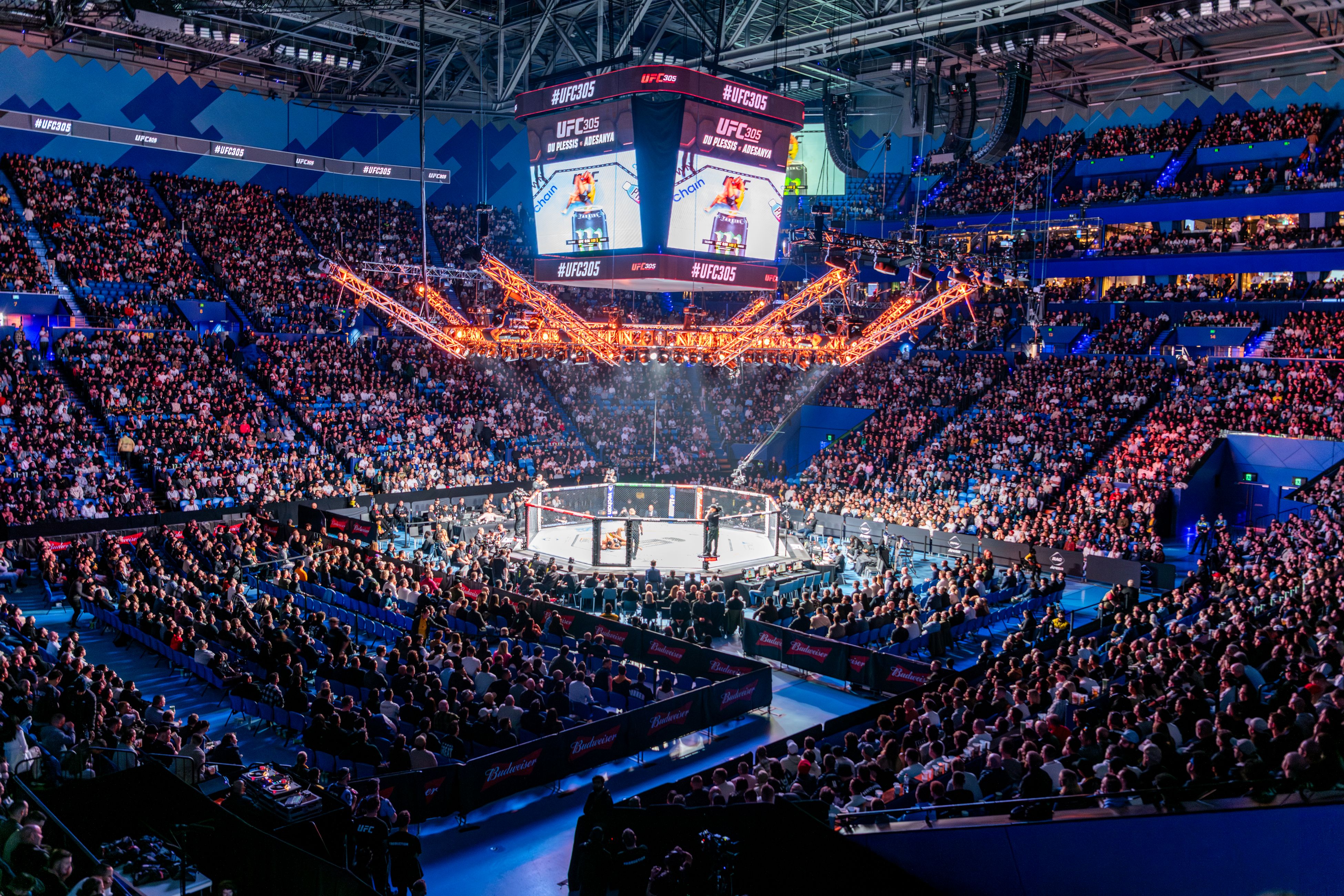 RAC Arena UFC event crowd