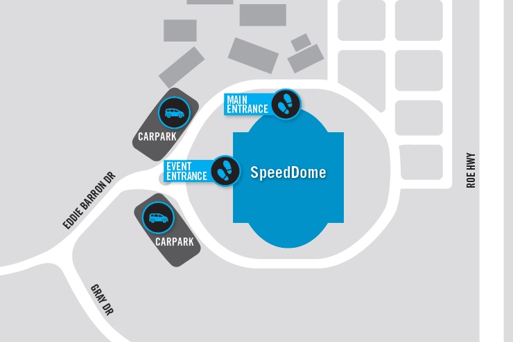 SpeedDome direction map outline