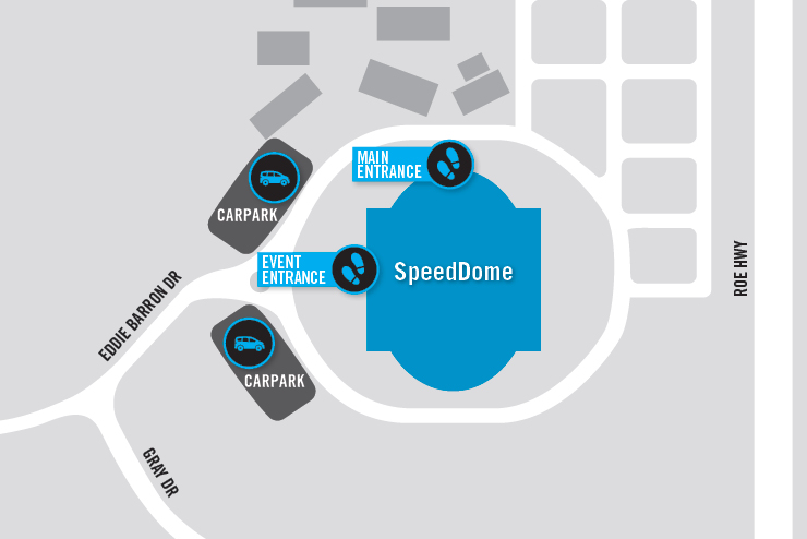 SpeedDome Map SpeedDome direction map outline