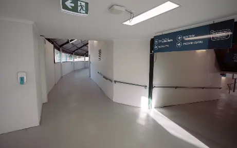 Ramp access at SpeedDome