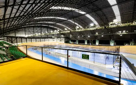 Viewing area at SpeedDome