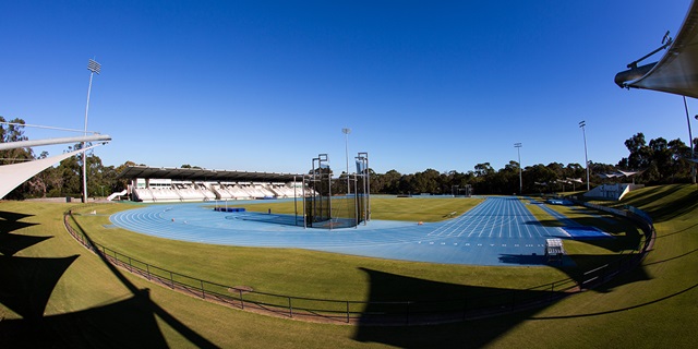 The rounded section of track